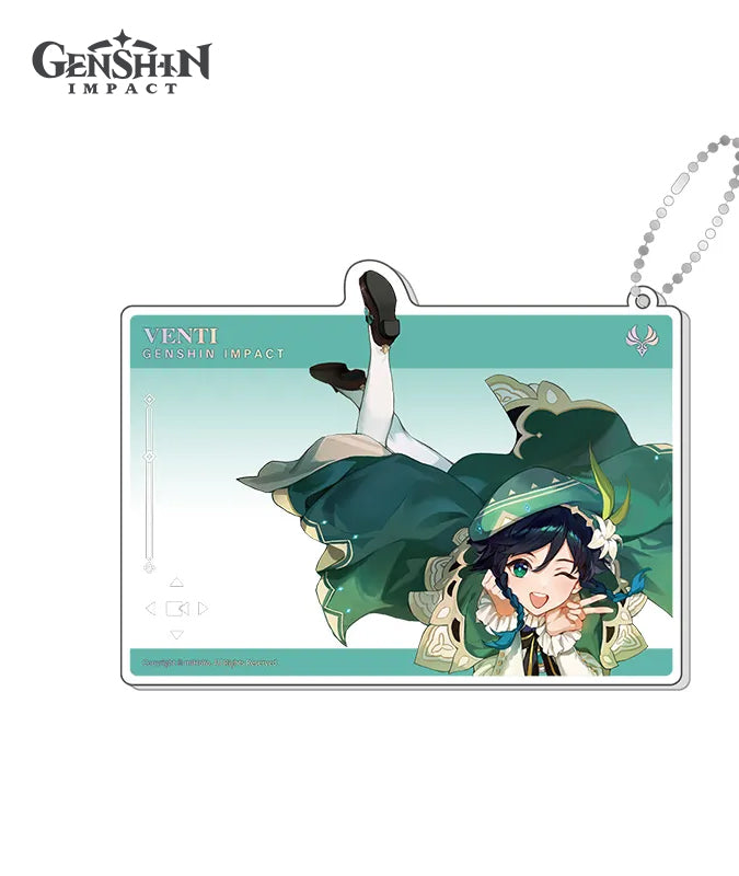 [Official Merchandise] Genshin Anniversary Series Character Acrylic Photocard