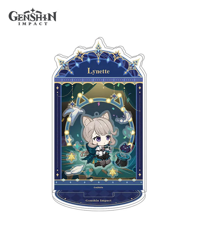 Genshin Impact Starlit Letter Character Acrylic Stand