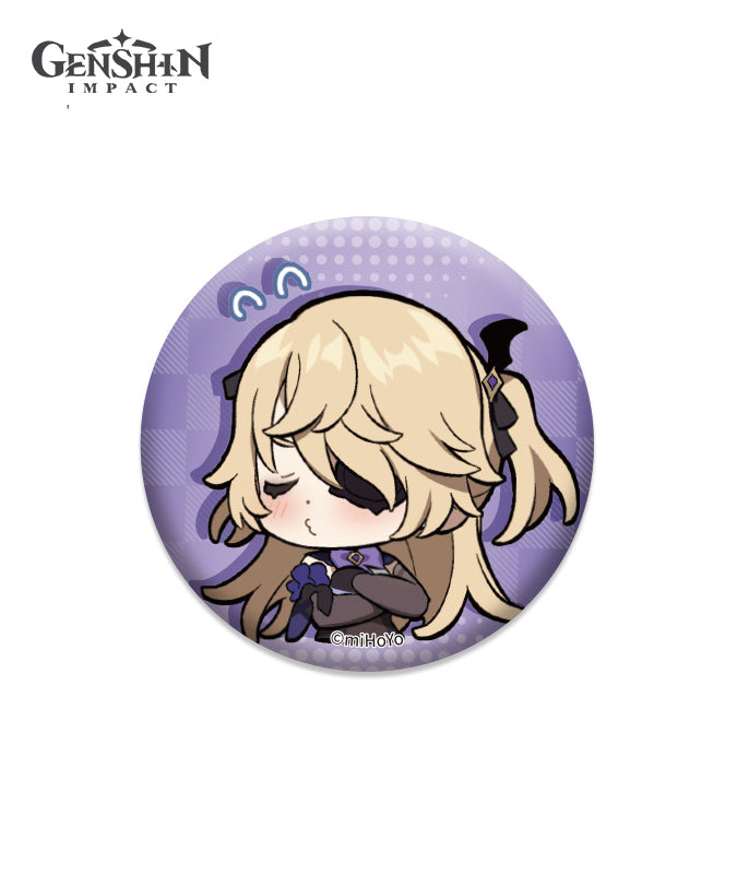 Genshin Impact Theme Chibi Expression Sticker Badges