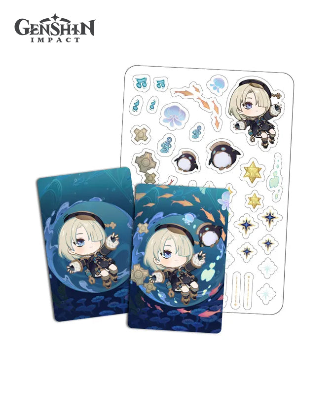[Official Merchandise] Genshin Impact Starlit Letter Trading Card Set