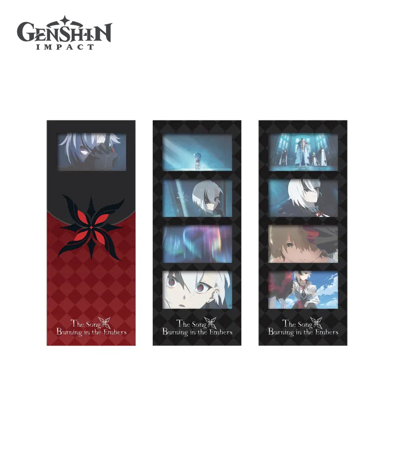 [Official Merchandise] Genshin Impact Arlecchino The Song Burning in the Embers Badges / Bookmark