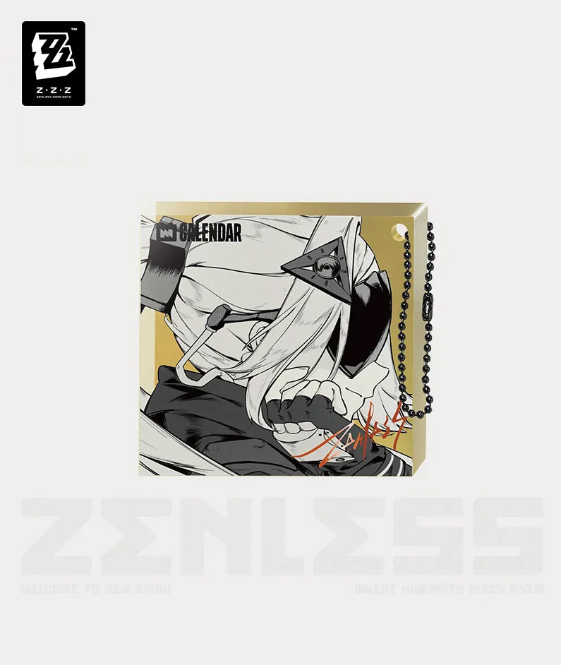 [Official Merch] Zenless Zone Zero Temporal Frequencies Series Thick Acrylic Charm