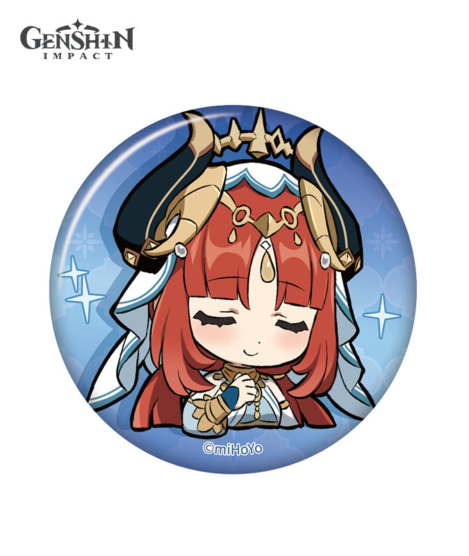 Genshin Impact Chibi Expression Sticker Badges Sumeru