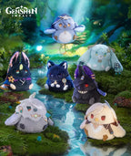 [Official Merch] Genshin Sumeru Chibi Animal Onigiri Plush Keychains - Wanderer & Kaveh