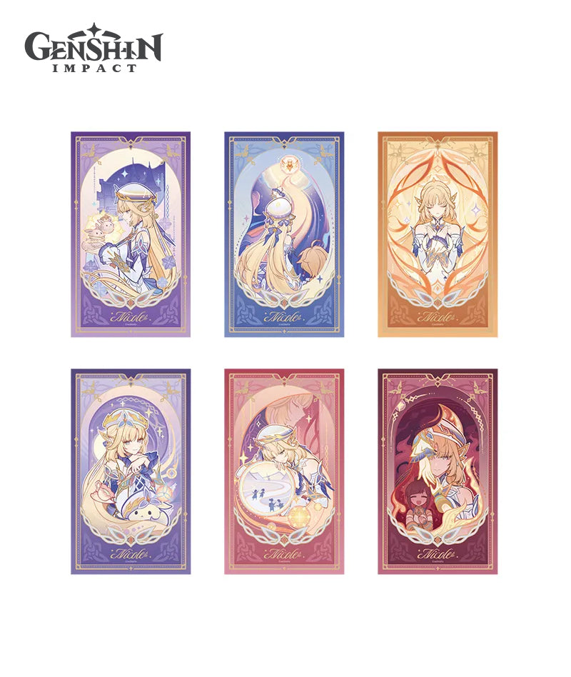 [Official Merch] Genshin Impact Nicole An Angel's Duties Prismatic Card Set