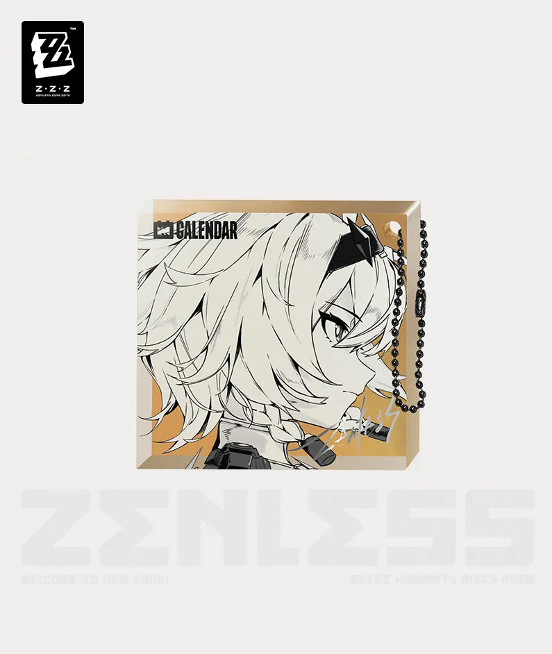 [Official Merch] Zenless Zone Zero Temporal Frequencies Series Thick Acrylic Charm