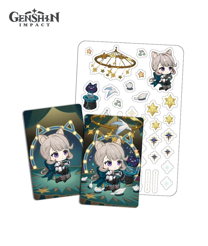 [Official Merchandise] Genshin Impact Starlit Letter Trading Card Set