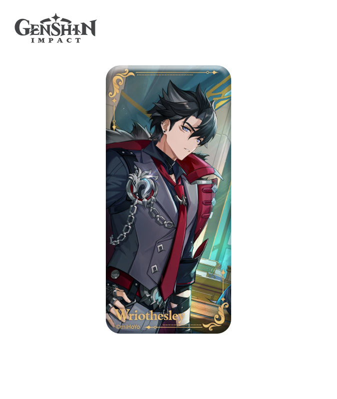 Genshin Impact Theme Character Rectangle Badge Furina