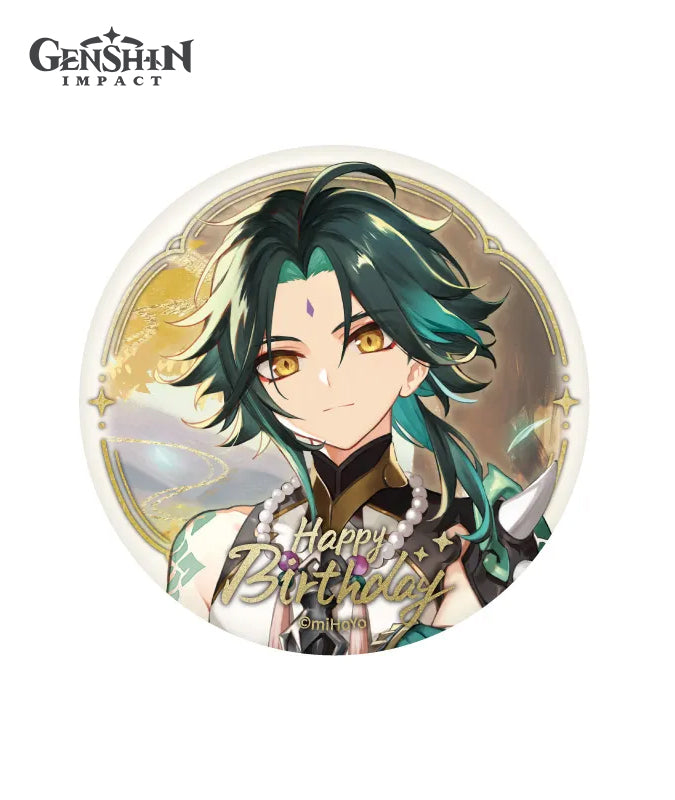 [Official Merchandise] Genshin Day of Destiny Birthday Series Character Badges