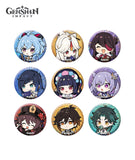 [Official Merchandise] The Exquisite Night Chimes Chibi Character Badge & Stand