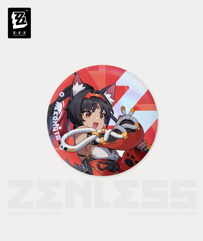 [Official Merchandise] Zenless Zone Zero Temporal Frequencies Series Tinplate Badge