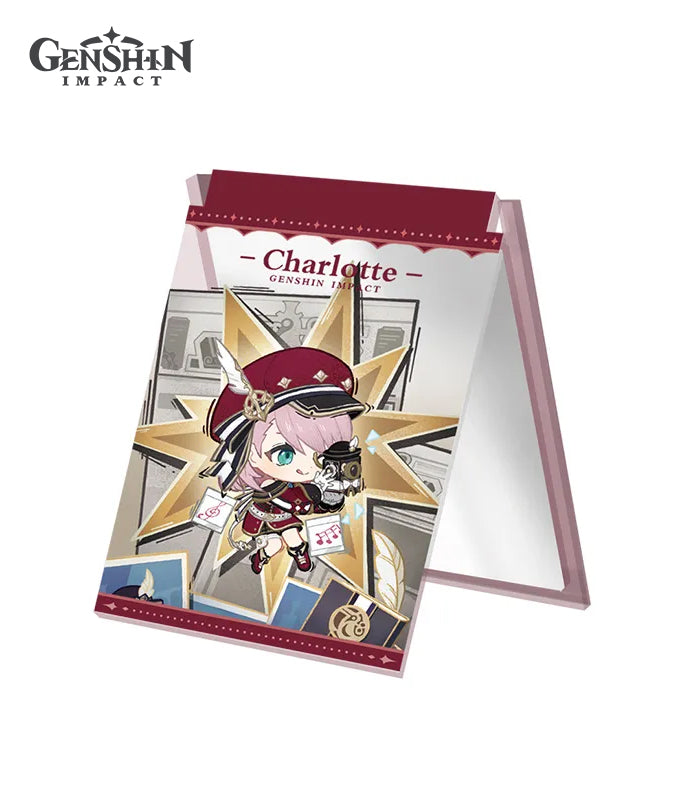 Genshin Impact Starlit Letter Character Acrylic Folding Mirror