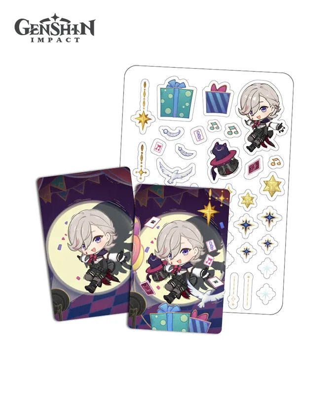 [Official Merchandise] Genshin Impact Starlit Letter Trading Card Set