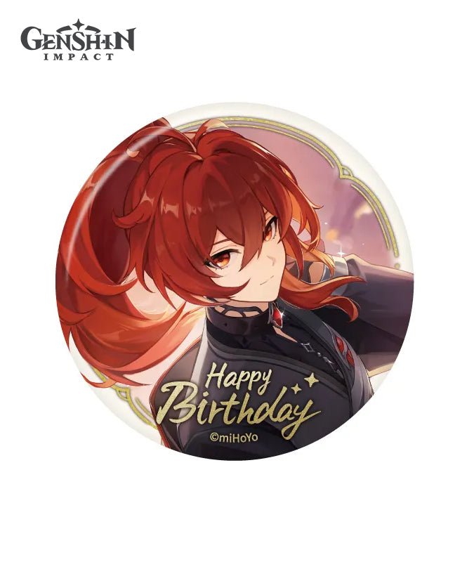 [Official Merchandise] Genshin Day of Destiny Birthday Series Character Badges