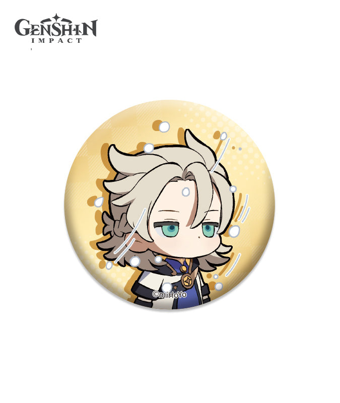 Genshin Impact Theme Chibi Expression Sticker Badges