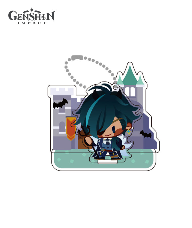 [Official Merchandise] Genshin Impact Halloween Trick Party Series:  Stand, Pin Badge, and Puzzle