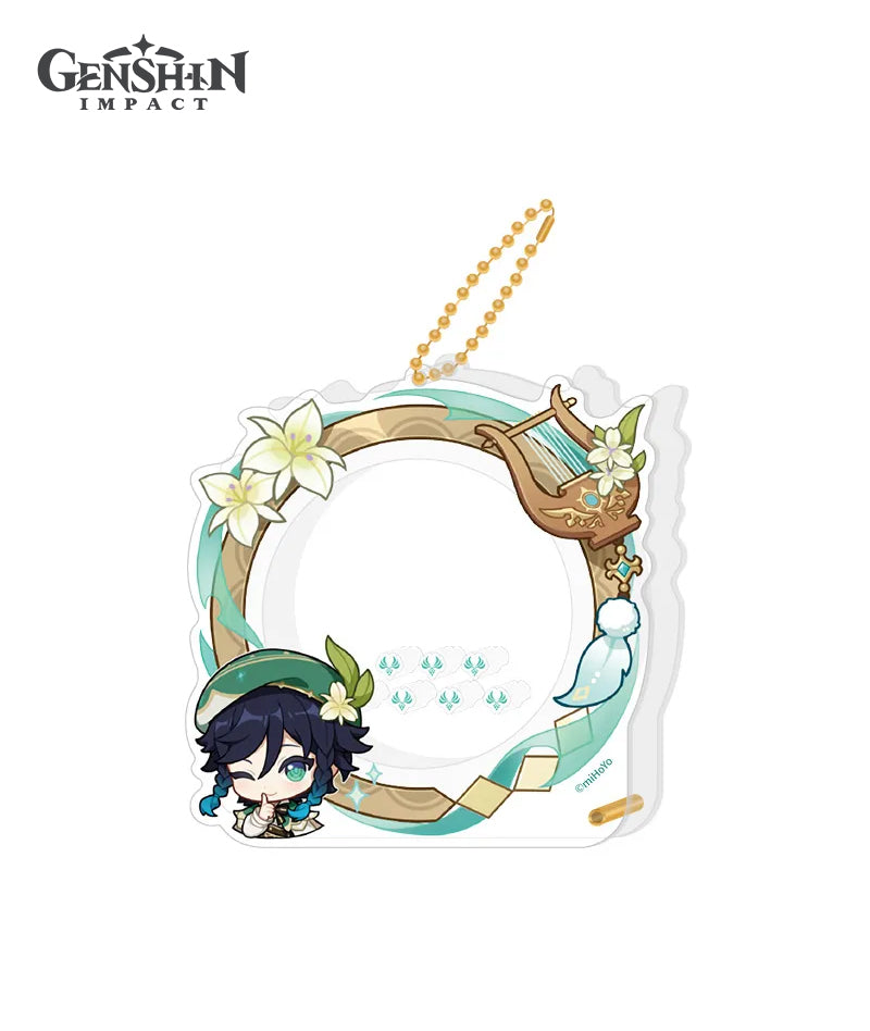 [Official Merchandise] Genshin Impact Avatar Frame Series Acrylic Badge Holders