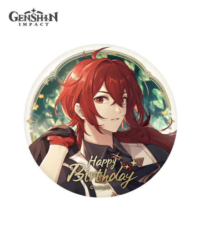 [Official Merchandise] Genshin Day of Destiny Birthday Series Character Badges