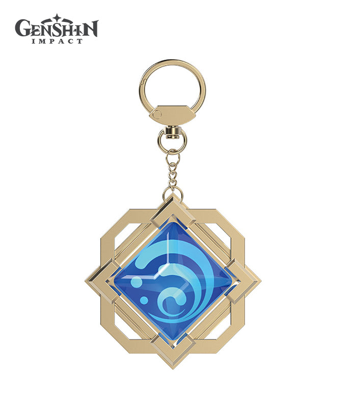 [Official Merchandise] Genshin Impact Theme Vision Keychain Charm