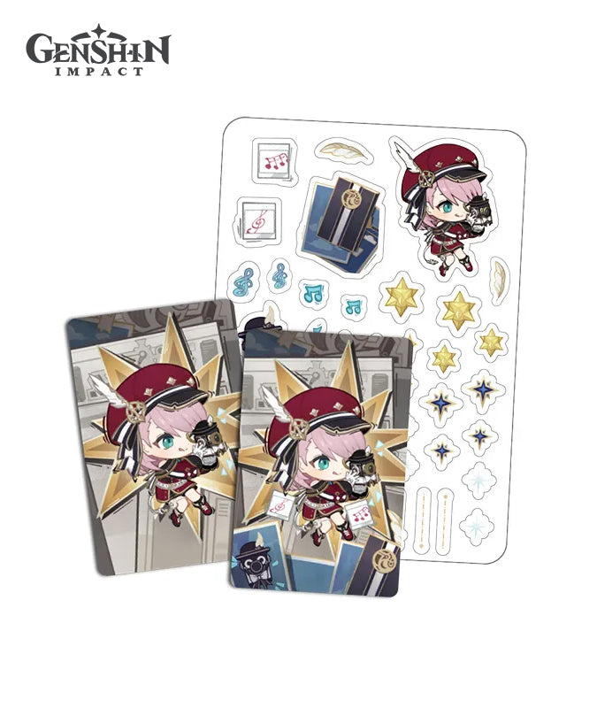 [Official Merchandise] Genshin Impact Starlit Letter Trading Card Set
