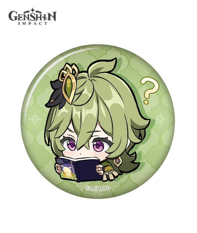 Genshin Impact Chibi Expression Sticker Badges Sumeru