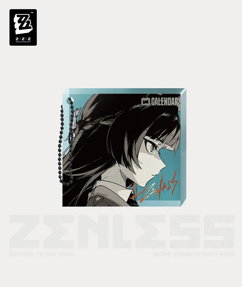 [Official Merch] Zenless Zone Zero Temporal Frequencies Series Thick Acrylic Charm
