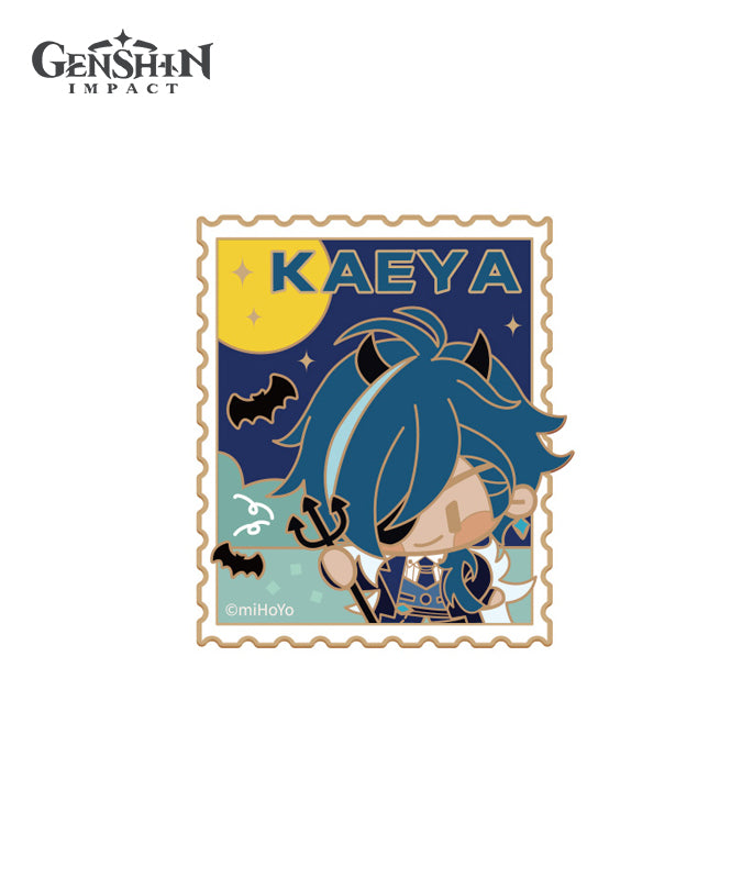 [Official Merchandise] Genshin Impact Halloween Trick Party Series:  Stand, Pin Badge, and Puzzle