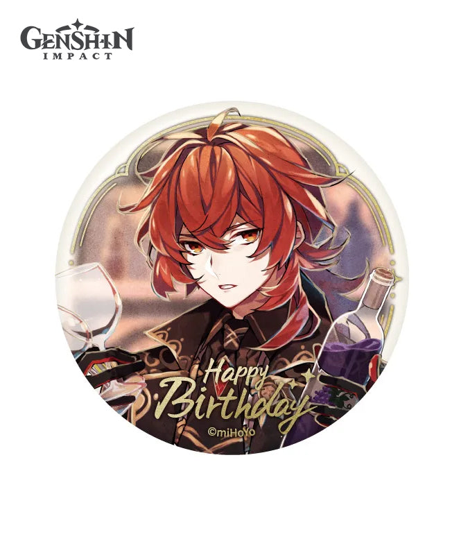 [Official Merchandise] Genshin Day of Destiny Birthday Series Character Badges