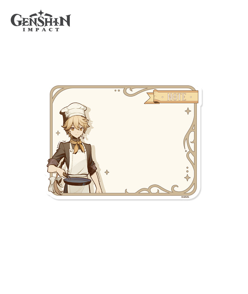 [Official Merchandise] Genshin Impact Clorinde Shadow Hunting Merch: Badge, Stand, Fridge Magnet