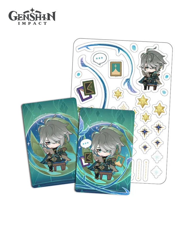 Genshin Impact Starlit Letter Trading Card Set
