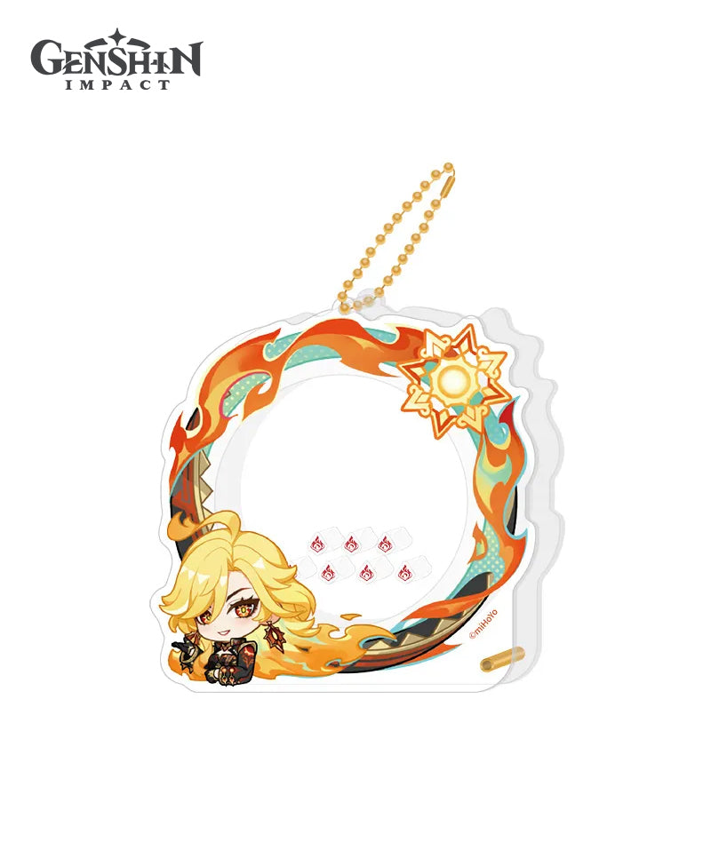 [Official Merchandise] Genshin Impact Avatar Frame Series Acrylic Badge Holders