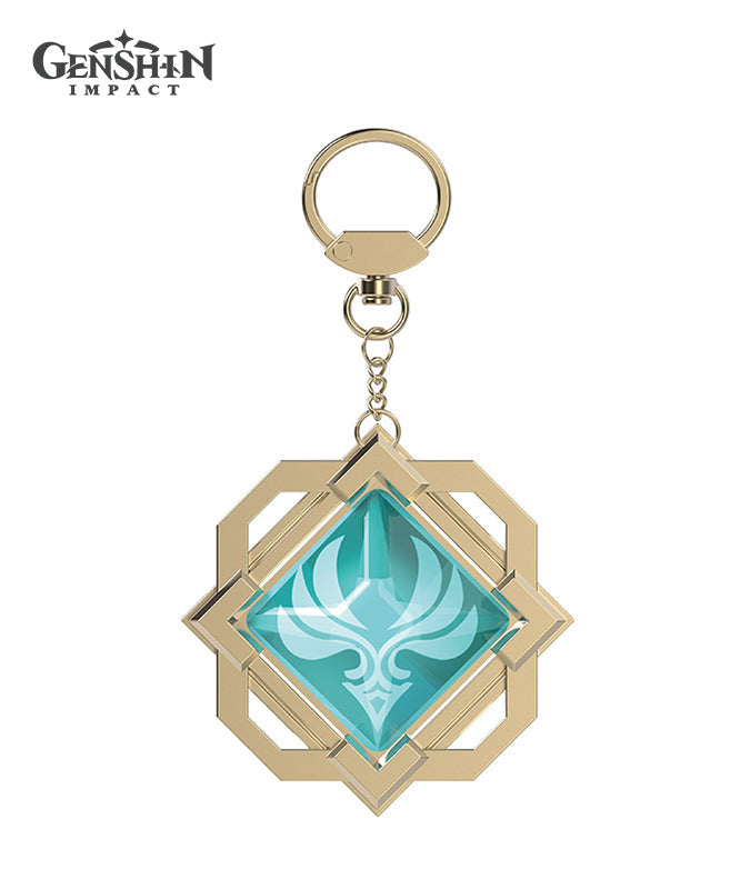 [Official Merchandise] Genshin Impact Theme Vision Keychain Charm