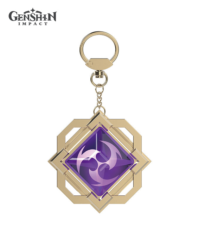 [Official Merchandise] Genshin Impact Theme Vision Keychain Charm