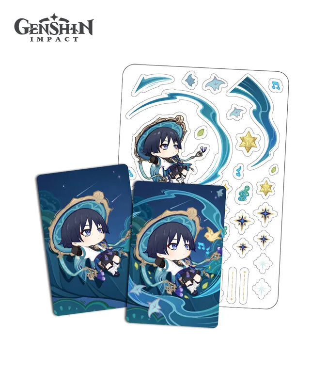 [Official Merchandise] Genshin Impact Starlit Letter Trading Card Set