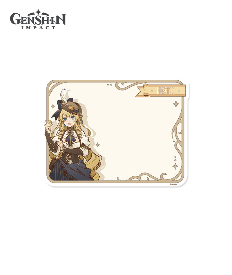 [Official Merchandise] Genshin Impact Clorinde Shadow Hunting Merch: Badge, Stand, Fridge Magnet