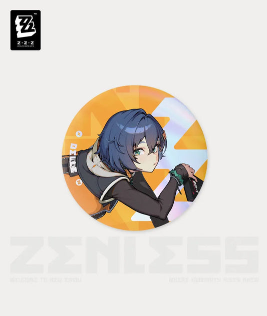 [Official Merchandise] Zenless Zone Zero Temporal Frequencies Series Tinplate Badge