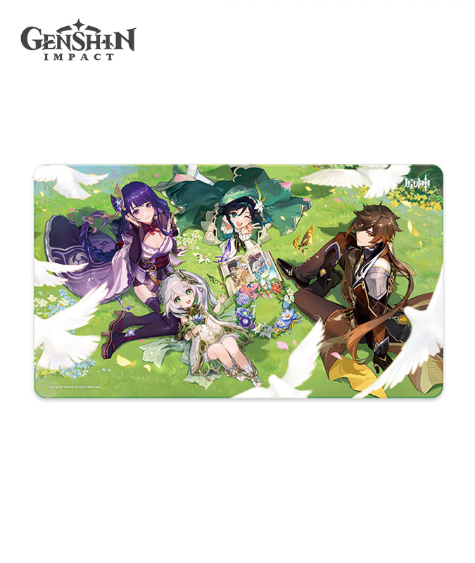 Genshin Impact Theme Mouse Pad Yae Miko Ganyu