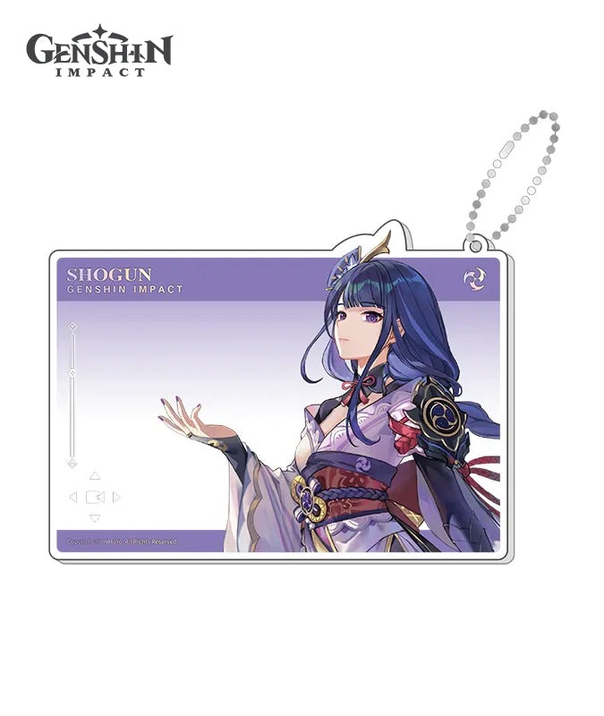 [Official Merchandise] Genshin Anniversary Series Character Acrylic Photocard