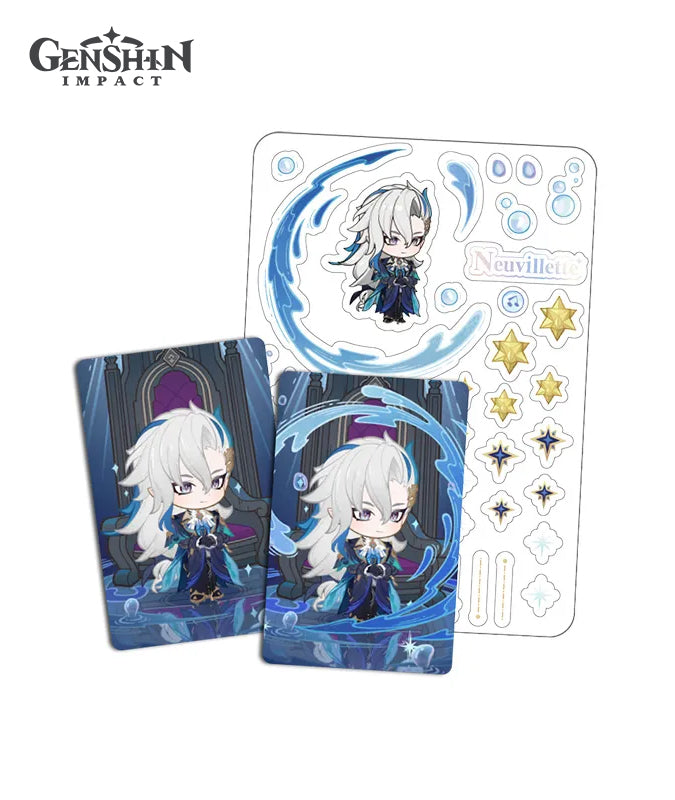 Genshin Impact Starlit Letter Trading Card Set