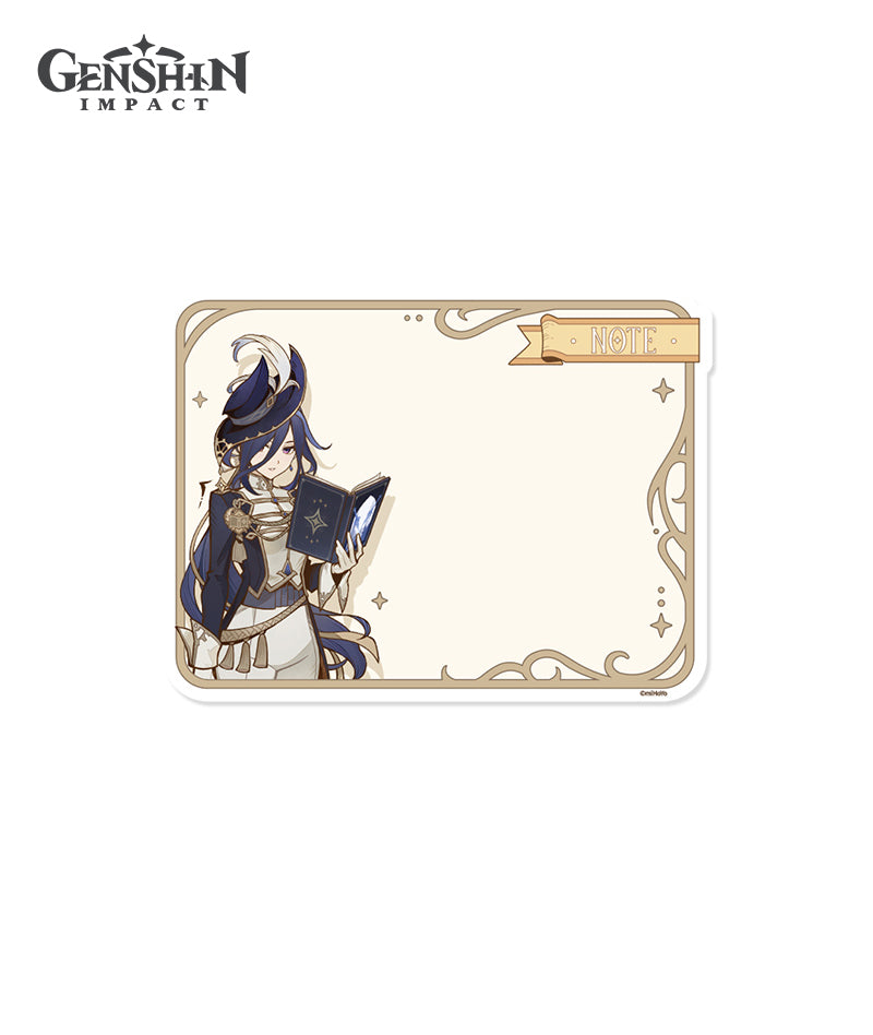 [Official Merchandise] Genshin Impact Clorinde Shadow Hunting Merch: Badge, Stand, Fridge Magnet