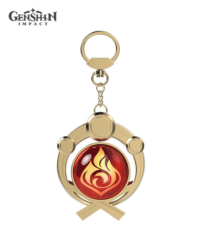 [Official Merchandise] Genshin Impact Theme Vision Keychain Charm
