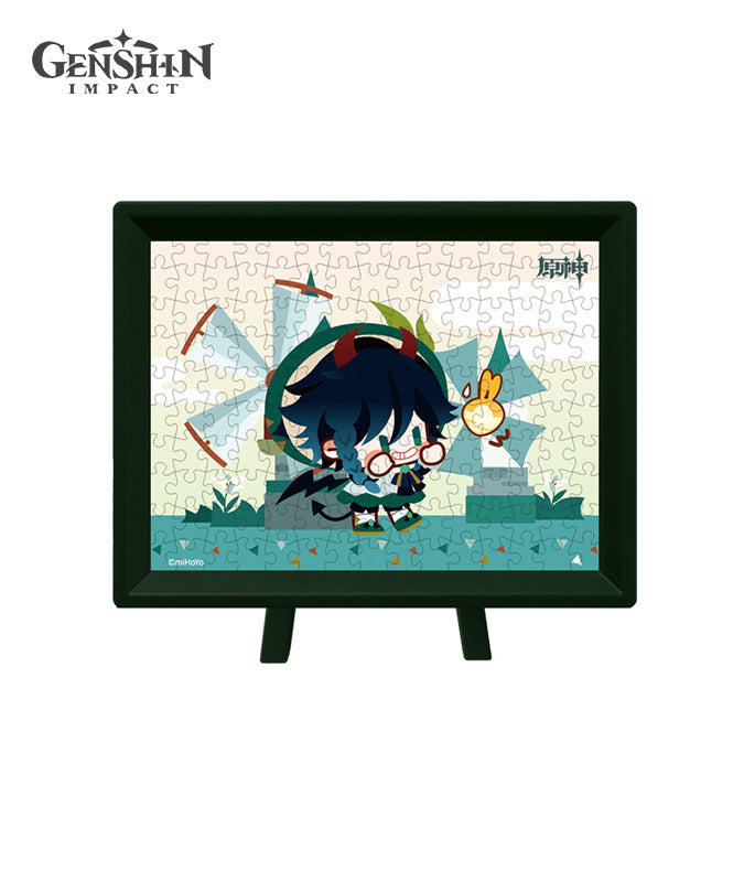 [Official Merchandise] Genshin Impact Halloween Trick Party Series:  Stand, Pin Badge, and Puzzle