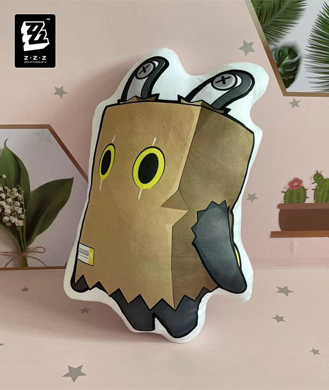 Zenless Zone Zero Bangboo Shaped Pillow Sharkboo Penguinboo Butler Plush Toys