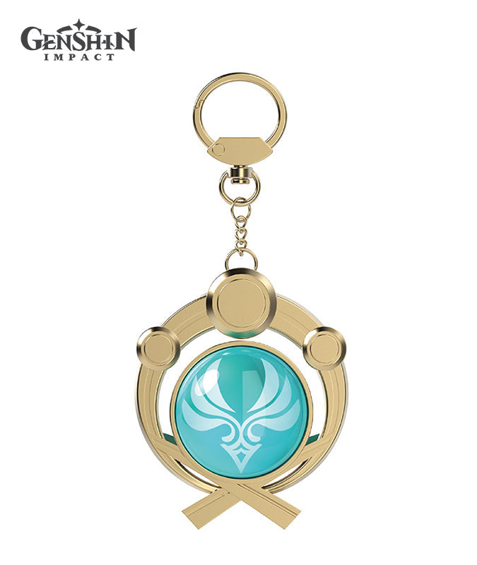 [Official Merchandise] Genshin Impact Theme Vision Keychain Charm