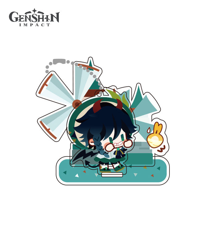 [Official Merchandise] Genshin Impact Halloween Trick Party Series:  Stand, Pin Badge, and Puzzle