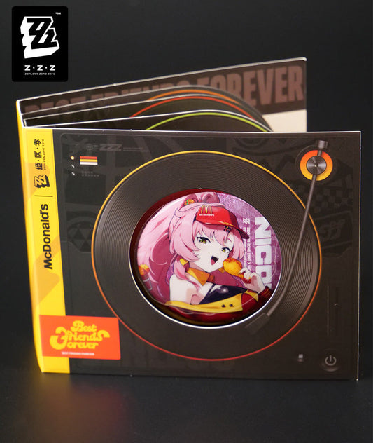 Zenless Zone Zero x McDonald Collaboration Merch: Badges & Bangboo Keychain