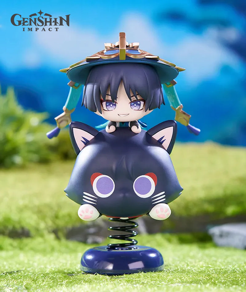 [Official Merch] Genshin Scaramouche Wanderer Chibi Happy Shake Figure