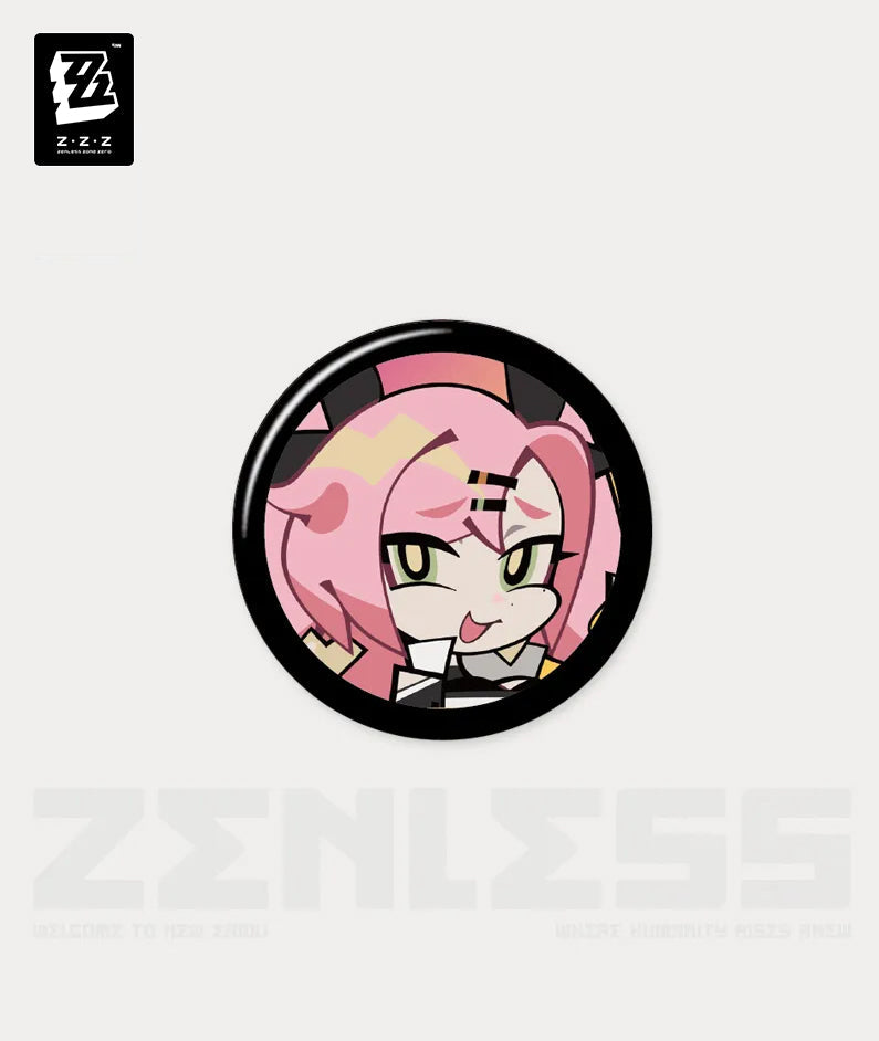[Official Merchandise] Zenless Zone Zero Excellent Affinity Agent Avatar Mini Badge Blind Box Vol. 1