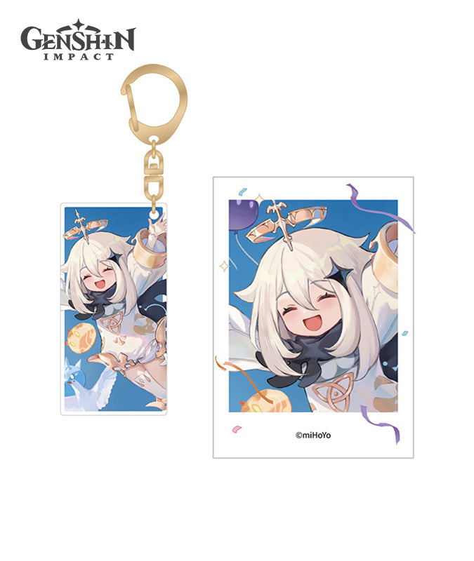 [Official Merchandise] Genshin FES2023 Series: Acrylic Keychain Charm & Polaroid Set