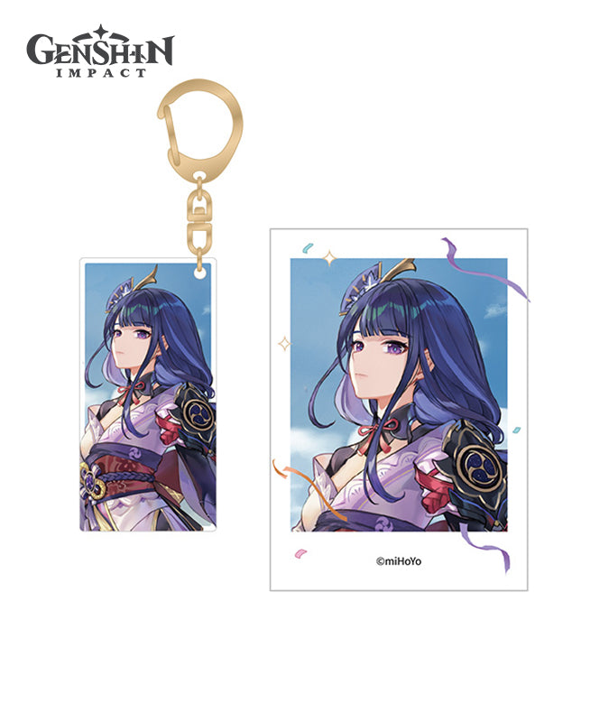 [Official Merchandise] Genshin FES2023 Series: Acrylic Keychain Charm & Polaroid Set